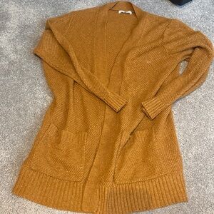 Pink Clover Women's Tan Cardigan